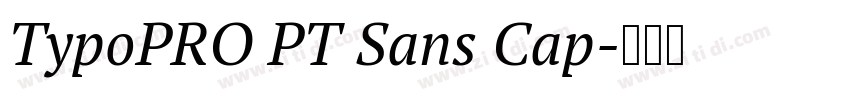 TypoPRO PT Sans Cap字体转换 TypoPRO PT Sans Cap字体转换